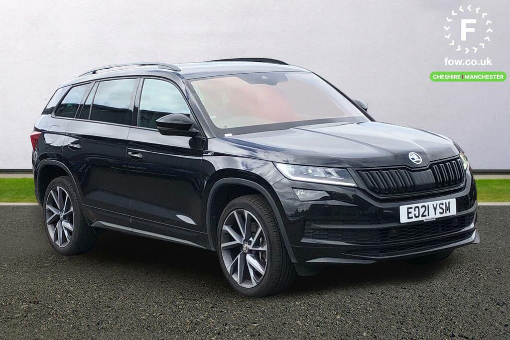 Skoda Kodiaq 2.0 Tdi 200 Sport Line 4X4 Dsg 7 Seat EO21YSM Black
