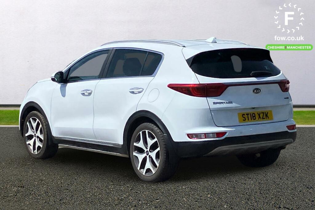 Kia Sportage 1.7 Crdi Isg Gt-line White #2