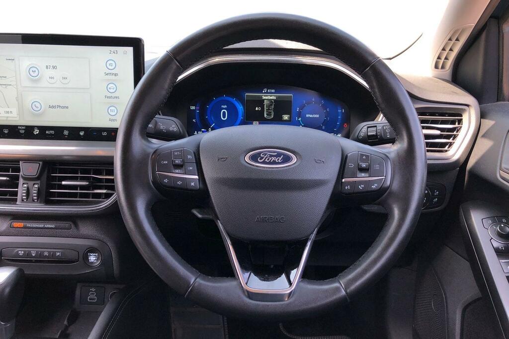 Ford Focus 1.0 Ecoboost Hybrid Mhev Titanium X DN23WYX Blue #5