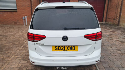 Volkswagen Touran 1.5 Tsi Evo Se Family White #3