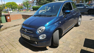 Fiat 500C 1.2 Lounge Dualogic Blue