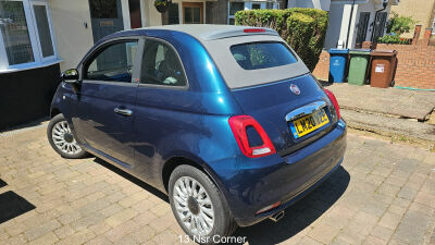 Fiat 500C 1.2 Lounge Dualogic Blue #2