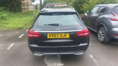 Mercedes-Benz C Class C220d Sport White #2
