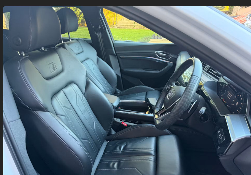 Audi E-tron 230Kw 50 Quattro 71Kwh Black Ed Cs White #3
