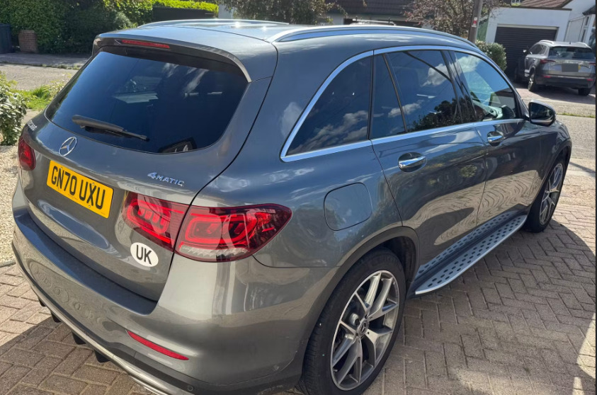 Mercedes-Benz GLC Class 220D 4Matic Amg Line White #2