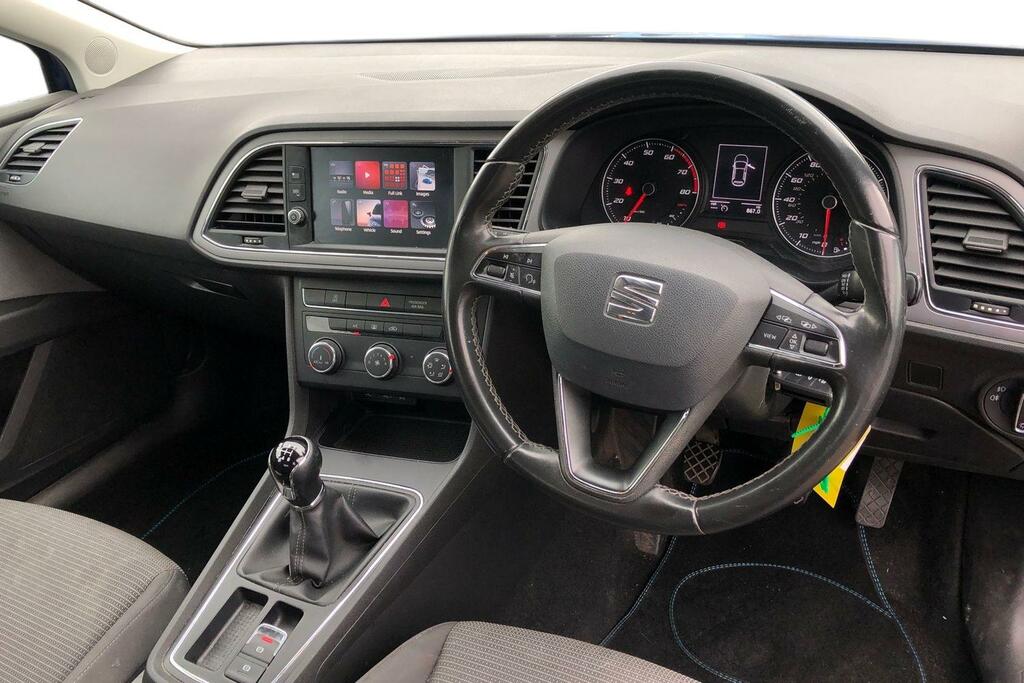 Seat Leon 1.5 Tsi Evo Se Ez CX69UGF Blue #3