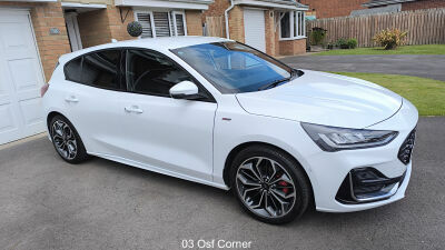 Ford Focus St-line Style 1.0T 125Ps Ecoboost White #1