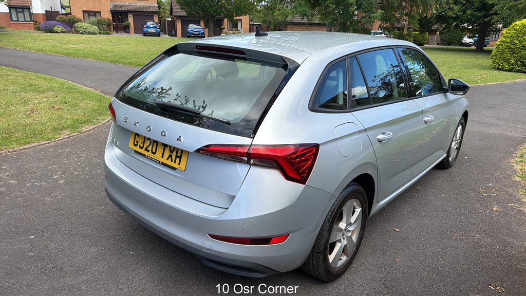 Skoda Scala 1.0 Tsi Se Silver #4