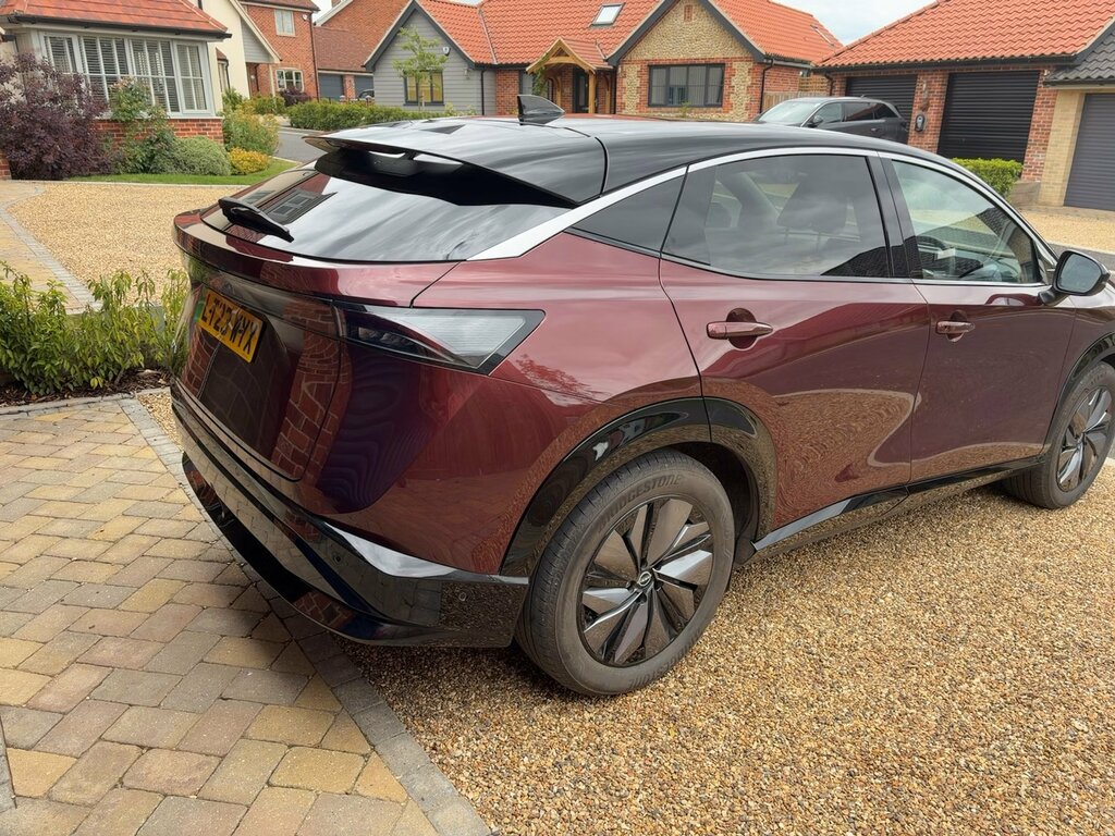 Nissan Ariya 178Kw Evolve 87Kwh 22Kwch Red #4