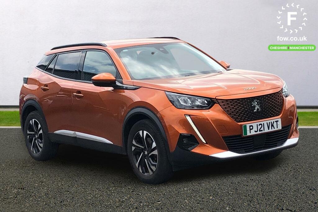 Peugeot e-2008 100Kw Allure 50Kwh Orange