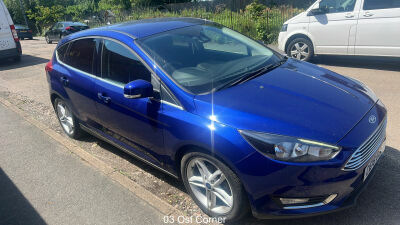 Ford Focus 2018 1.0T Ecoboost Zetec Hatchback Manu Blue #1