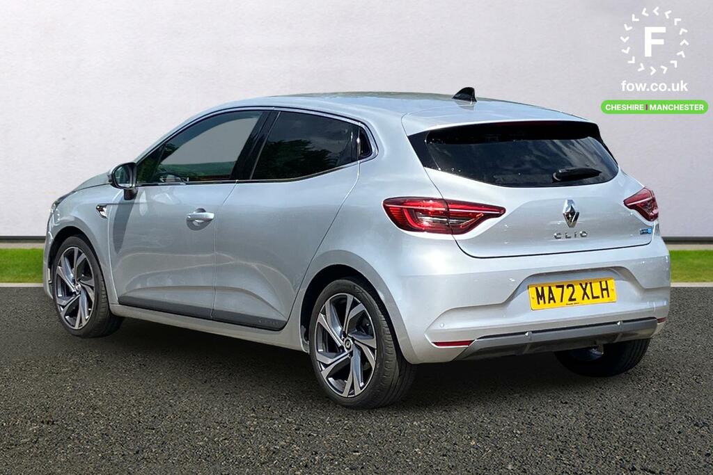 Renault Clio 1.6 E-tech Hybrid 140 Rs Line MA72XLH Silver #2