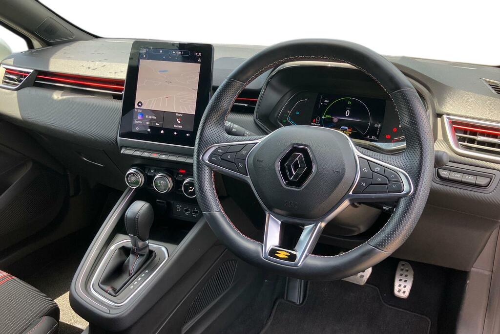 Renault Clio 1.6 E-tech Hybrid 140 Rs Line MA72XLH Silver #3