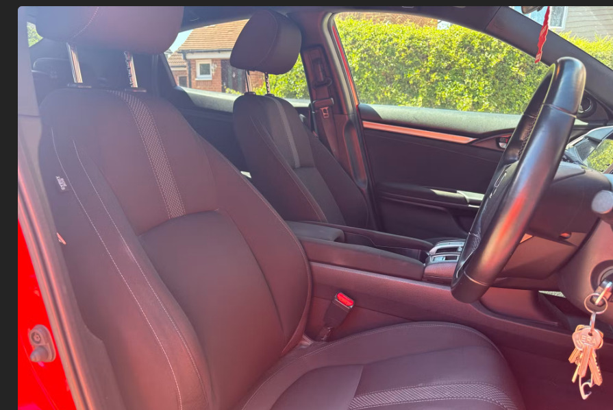 Honda Civic 1.5 Vtec Turbo Sport Red #2