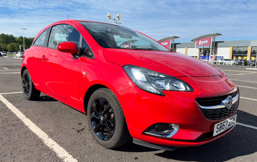 Vauxhall Corsa 1.4 75 Sri SB67ZFN Red