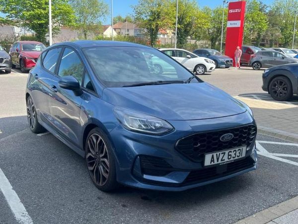 Ford Fiesta 1.0 Ecoboost Hybrid Mhev 125 St-line X Blue