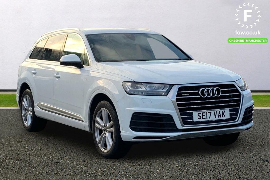 Audi Q7 3.0 Tdi 218 Quattro S Line Tip White