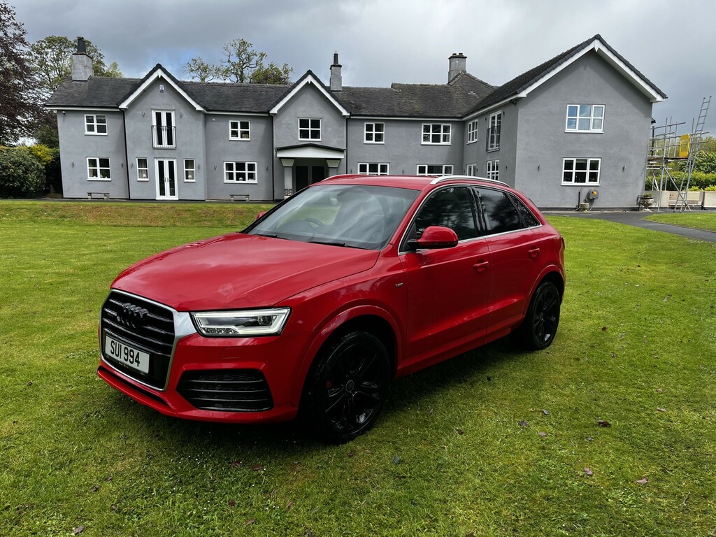 Audi Q3 Suv 2.0 Tdi S Line Plus 184Bhp,sat Nav,black Ed Wh SUI994 Red #2