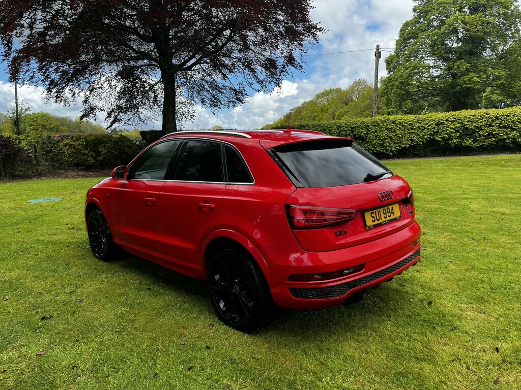Audi Q3 Suv 2.0 Tdi S Line Plus 184Bhp,sat Nav,black Ed Wh SUI994 Red #4