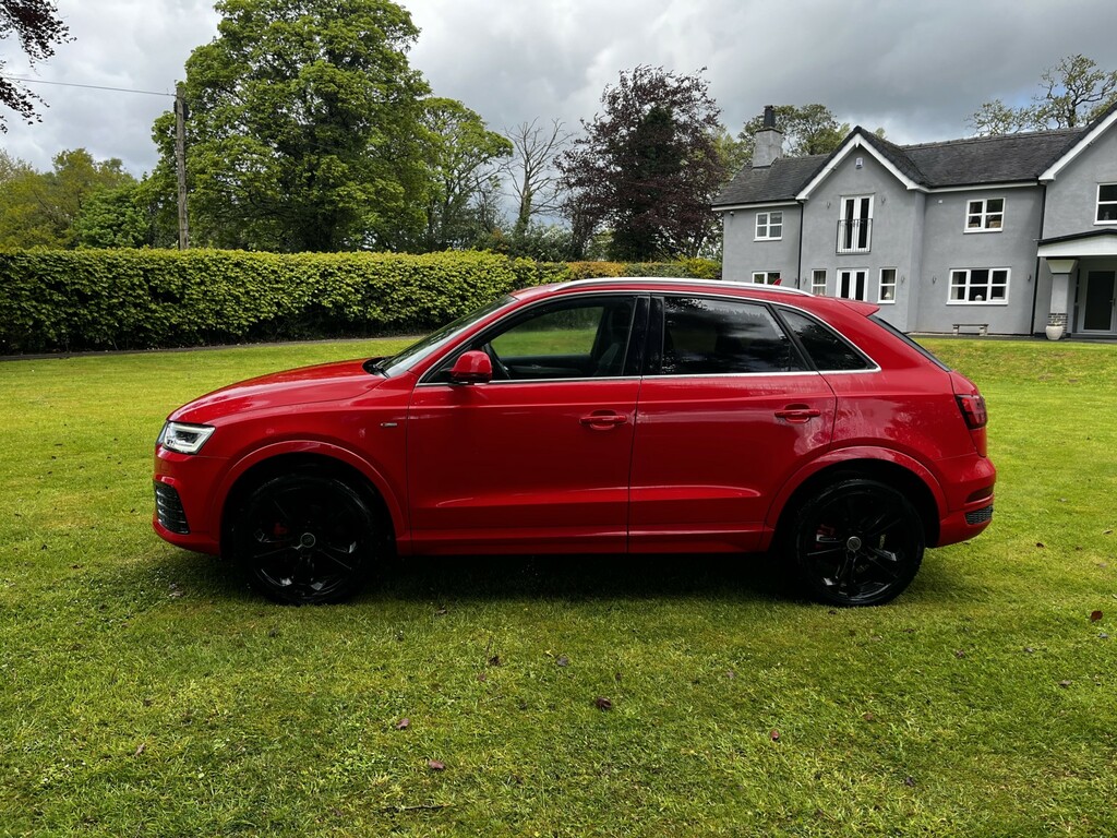 Audi Q3 Suv 2.0 Tdi S Line Plus 184Bhp,sat Nav,black Ed Wh SUI994 Red #5