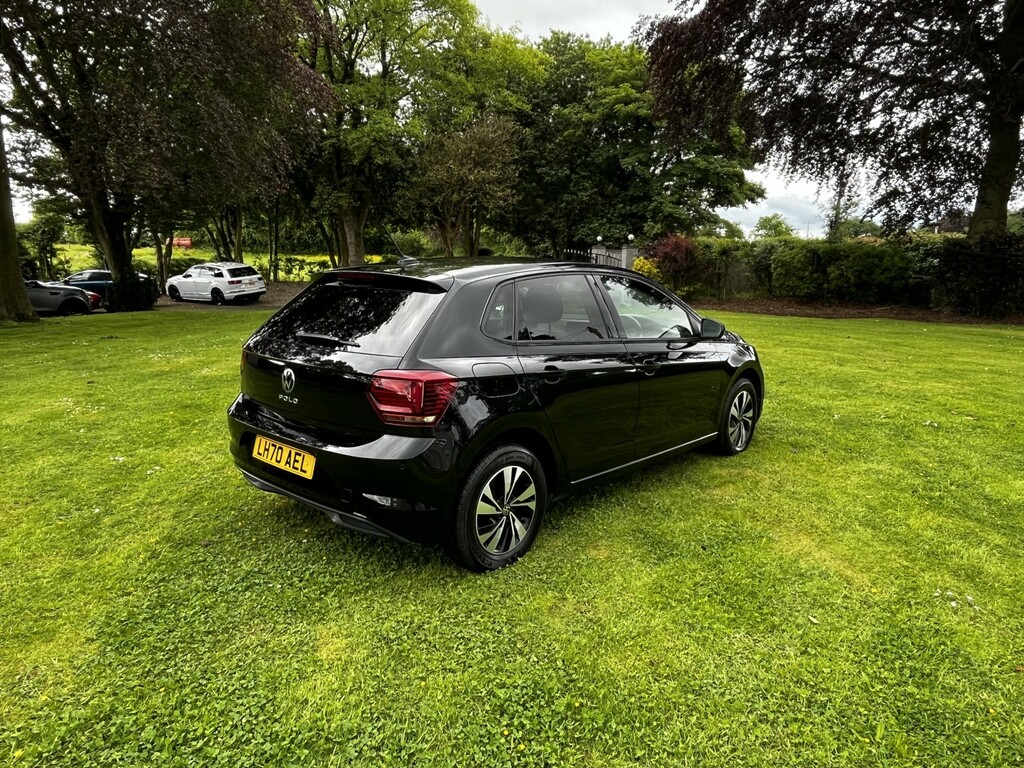 Volkswagen Polo Hatchback 1.0 Tsi Match With Discovery 2,Fs LH70AEL Black #4