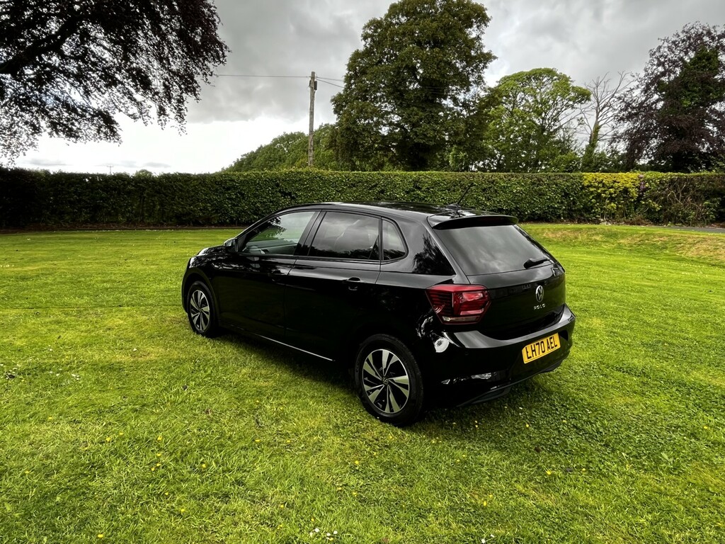 Volkswagen Polo Hatchback 1.0 Tsi Match With Discovery 2,Fs LH70AEL Black #3