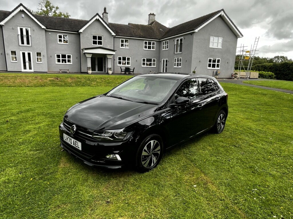 Volkswagen Polo Hatchback 1.0 Tsi Match With Discovery 2,Fs LH70AEL Black #2