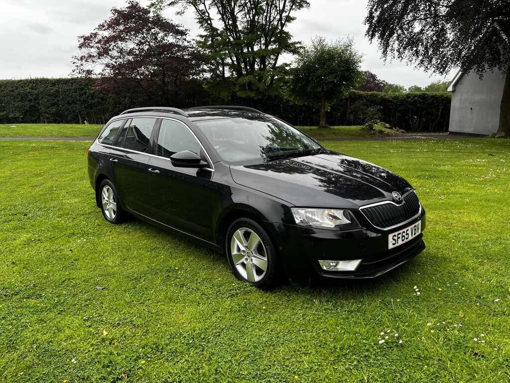 Skoda Octavia Estate 1.6 Tdi Se Business Estate With Service His SF65VBV Black