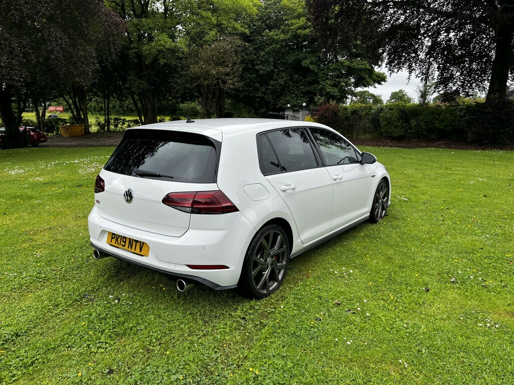 Volkswagen Golf Hatchback 2.0 Tsi Gti Performance With Sat Nav Hea PK19NTV White #4