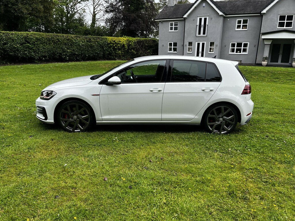 Volkswagen Golf Hatchback 2.0 Tsi Gti Performance With Sat Nav Hea PK19NTV White #5