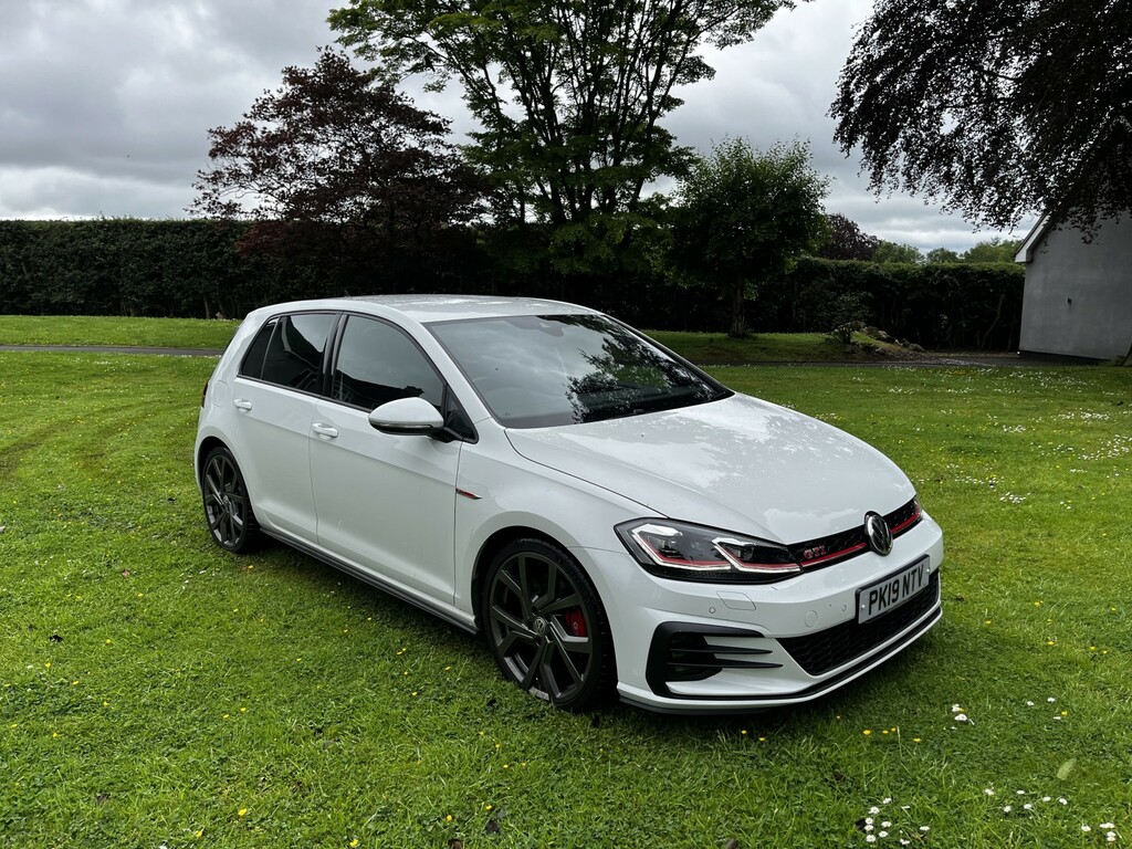 Volkswagen Golf Hatchback 2.0 Tsi Gti Performance With Sat Nav Hea White