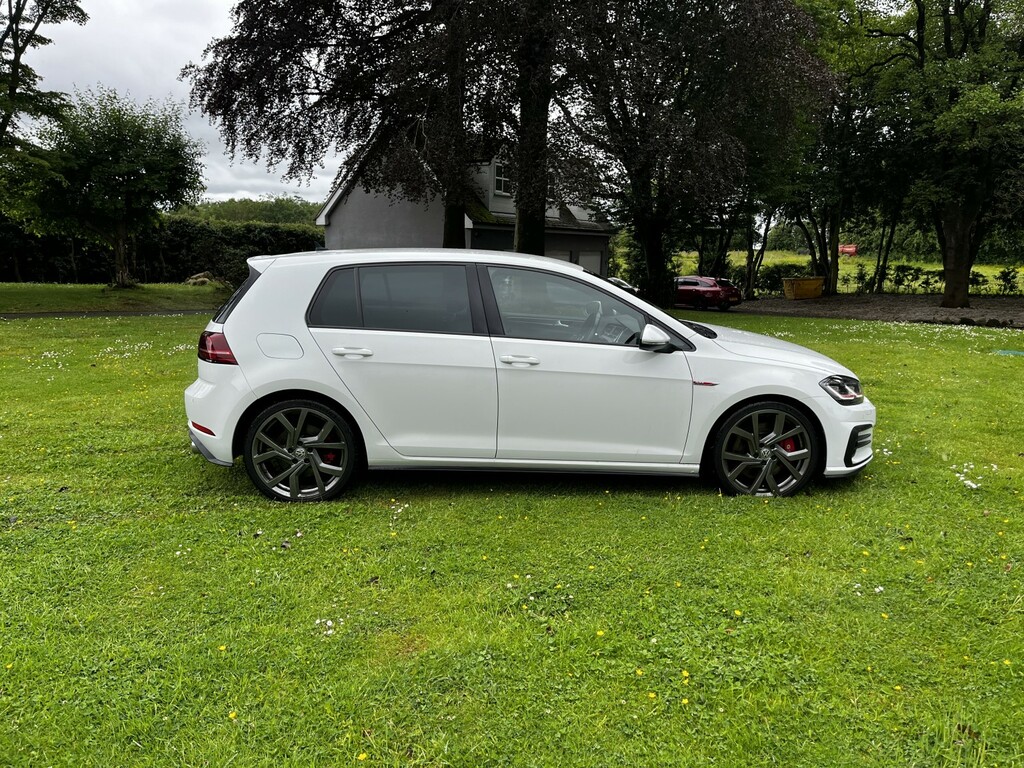Volkswagen Golf Hatchback 2.0 Tsi Gti Performance With Sat Nav Hea PK19NTV White #6
