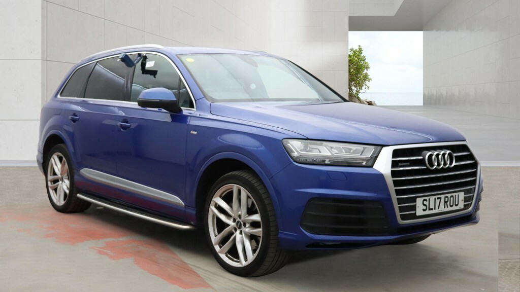 Audi Q7 3.0 Tdi V6 S Line,pan Roof,headup,21s,plus More.fs Blue