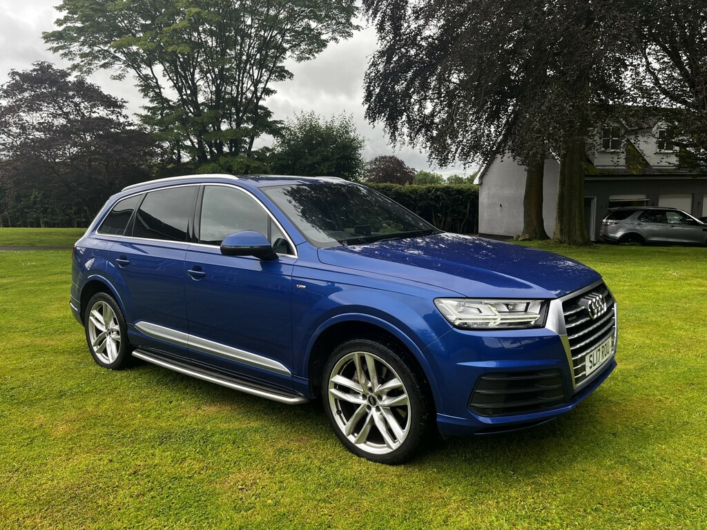 Audi Q7 Suv 3.0 Tdi V6 S Line,pan Roof,headup,21s,plus Mor Blue
