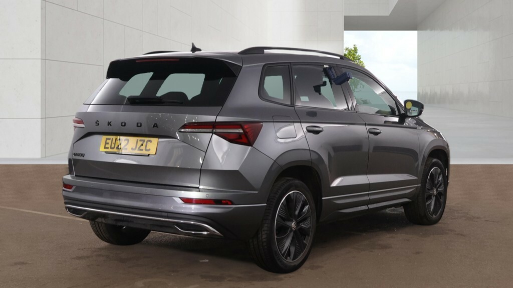 Skoda Karoq 1.5 Tsi Act Sportline,sat Nav,pan Roof,black Pack, Grey #4