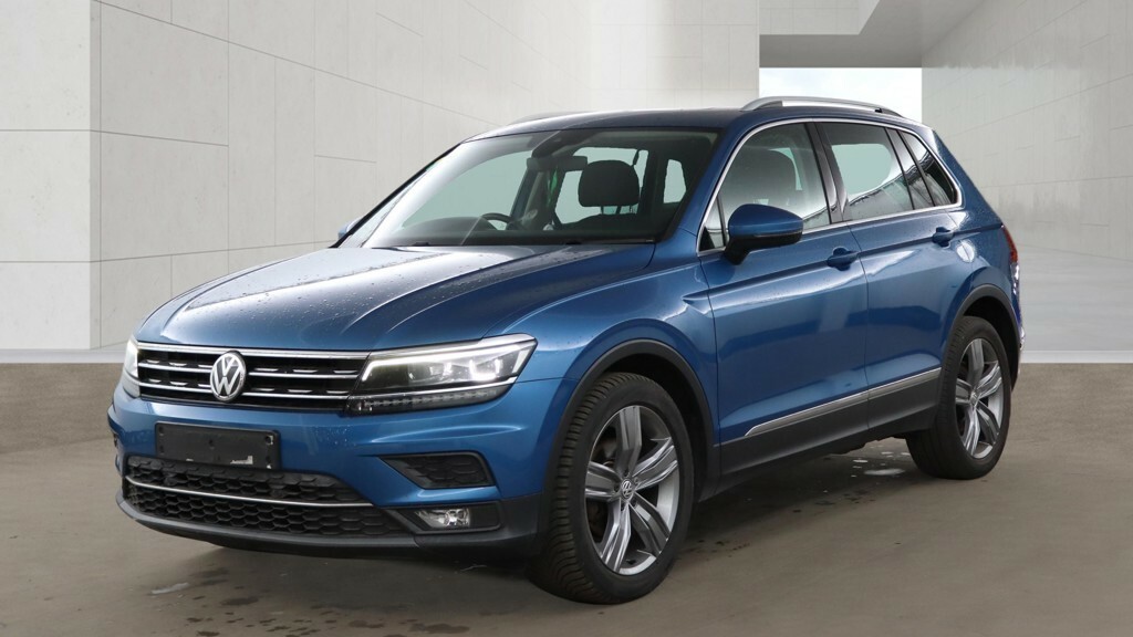 Volkswagen Tiguan 2.0 Tdi Sel R Line Spec In Blue,pan Roof,sat Nav,h Blue #2