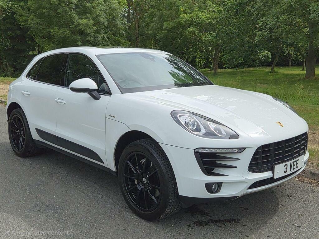 Porsche Macan 3.0 Td V6 S Pdk 4Wd Euro 6 S S White
