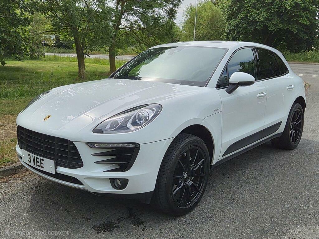 Porsche Macan 3.0 Td V6 S Pdk 4Wd Euro 6 S S White #3