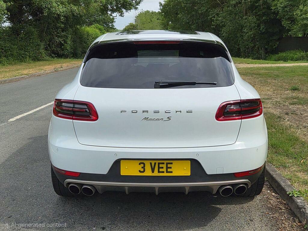 Porsche Macan 3.0 Td V6 S Pdk 4Wd Euro 6 S S White #6