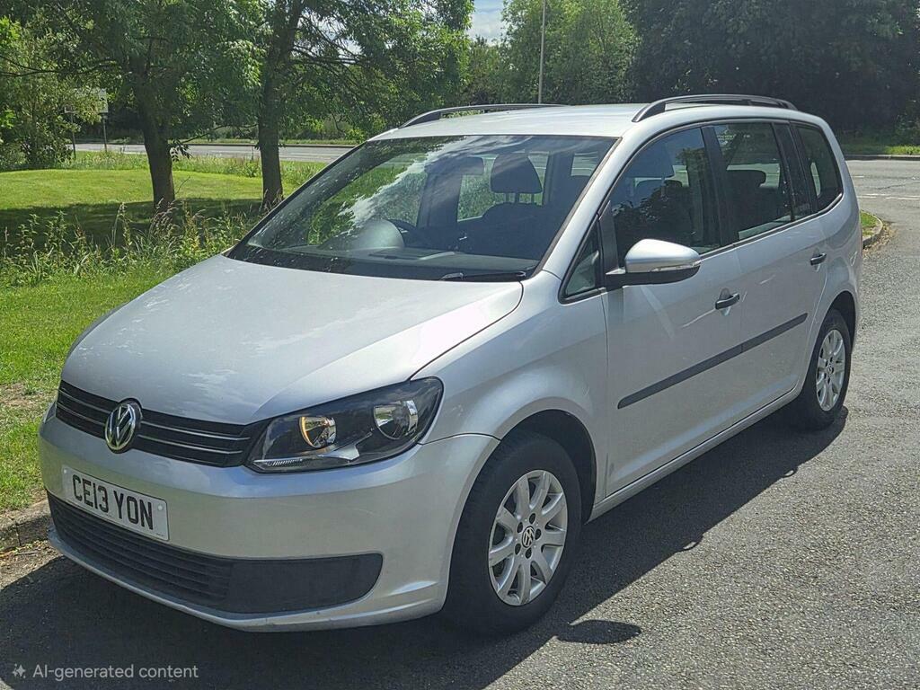 Volkswagen Touran 1.6 Tdi S Dsg Euro 5 Silver #2