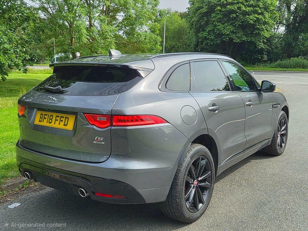 Jaguar F-Pace 3.0 D300 V6 S Awd Euro 6 S S Grey #4