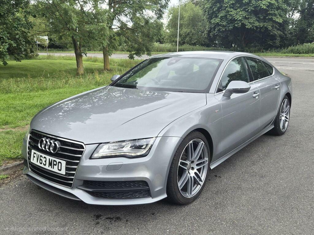 Audi A7 3.0 Tdi V6 S Line Sportback S Tronic Quattro Euro Grey #3