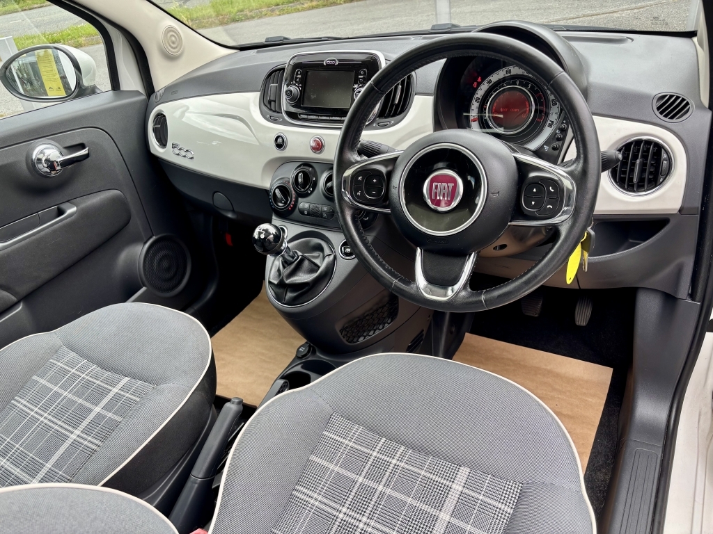 Fiat 500 1.2 Lounge Euro 6 Red #5