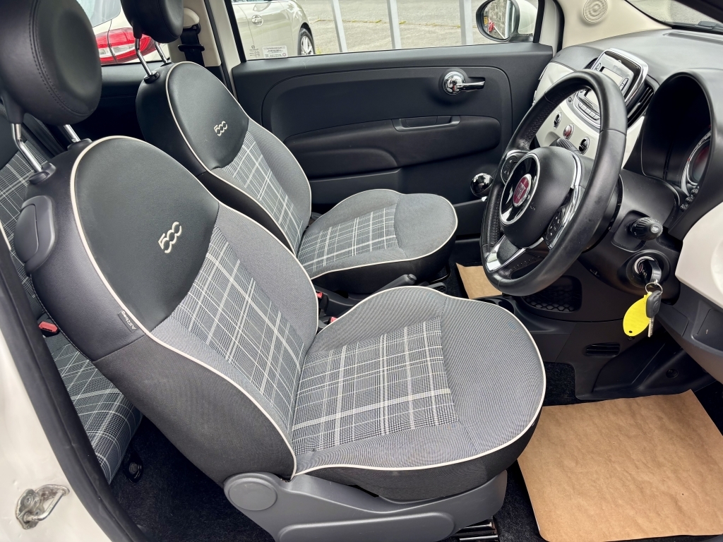 Fiat 500 1.2 Lounge Euro 6 Red #6