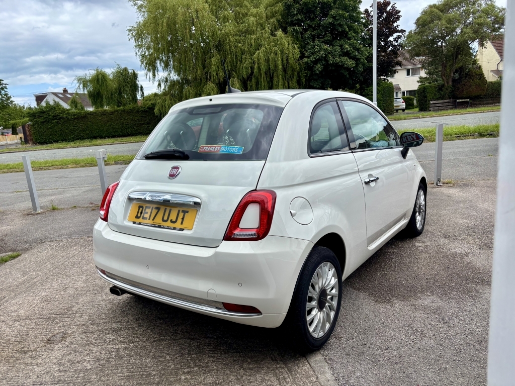 Fiat 500 1.2 Lounge Euro 6 Red #4