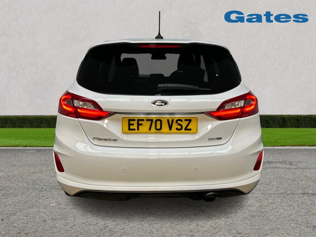 Ford Fiesta St-line Edition 1.0 Mhev 125Ps EF70VSZ White #6