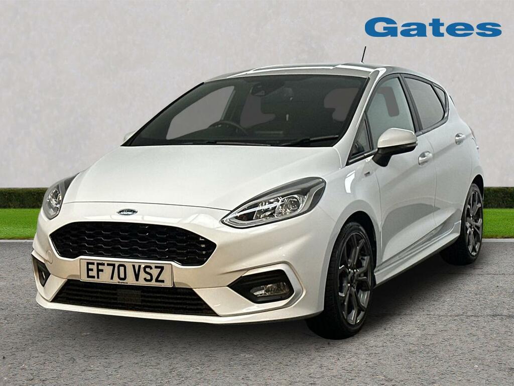 Ford Fiesta St-line Edition 1.0 Mhev 125Ps EF70VSZ White #3