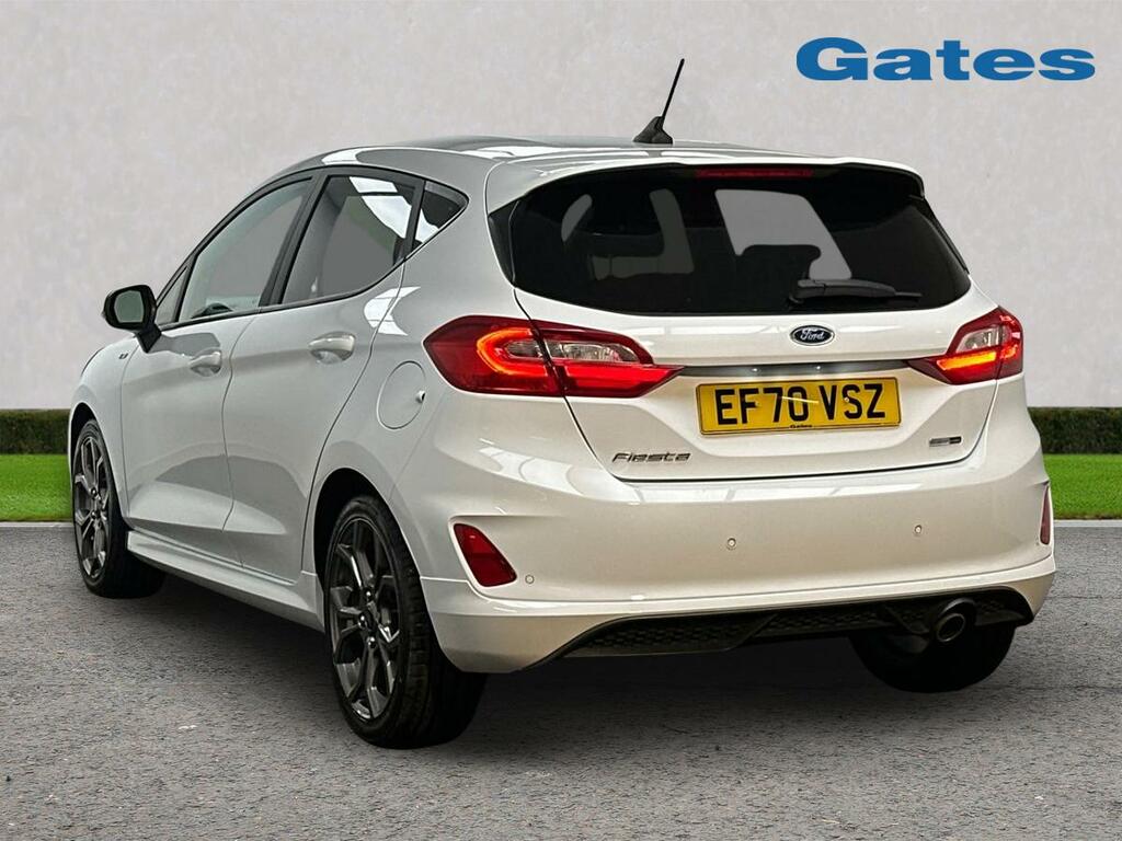 Ford Fiesta St-line Edition 1.0 Mhev 125Ps EF70VSZ White #5