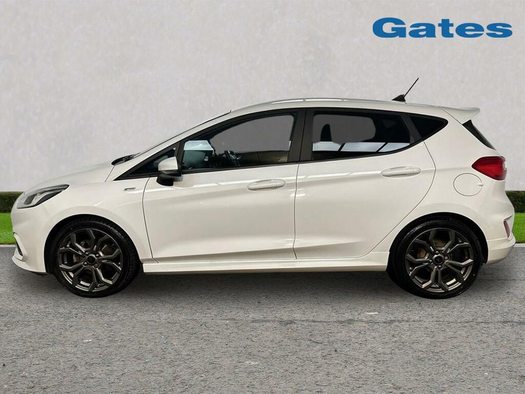 Ford Fiesta St-line Edition 1.0 Mhev 125Ps EF70VSZ White #4