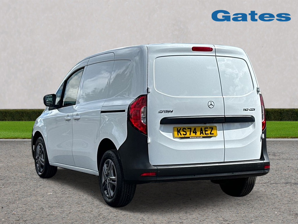 Mercedes-Benz CITAN Mercedes 110 Pro D White #6